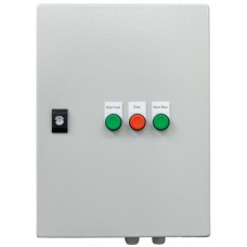 Assembled, surface mounted Forward - Reverse motor control panel, for 400VAC 3kW motor